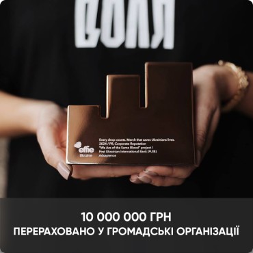 Бронза Effie Awards як доказ сили Lifesaving Merch: Не просто речі. Одяг, що рятує життя