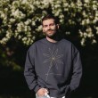 Світшот графітовий Радість, XS/S Світшот графітовий Радість, XS/S