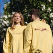 Світшот жовтий Журавлі, S/M Світшот жовтий Журавлі, S/M